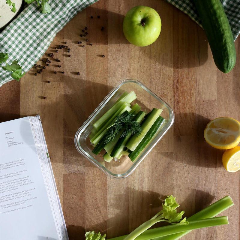 Glass Food Storage Container with Lid