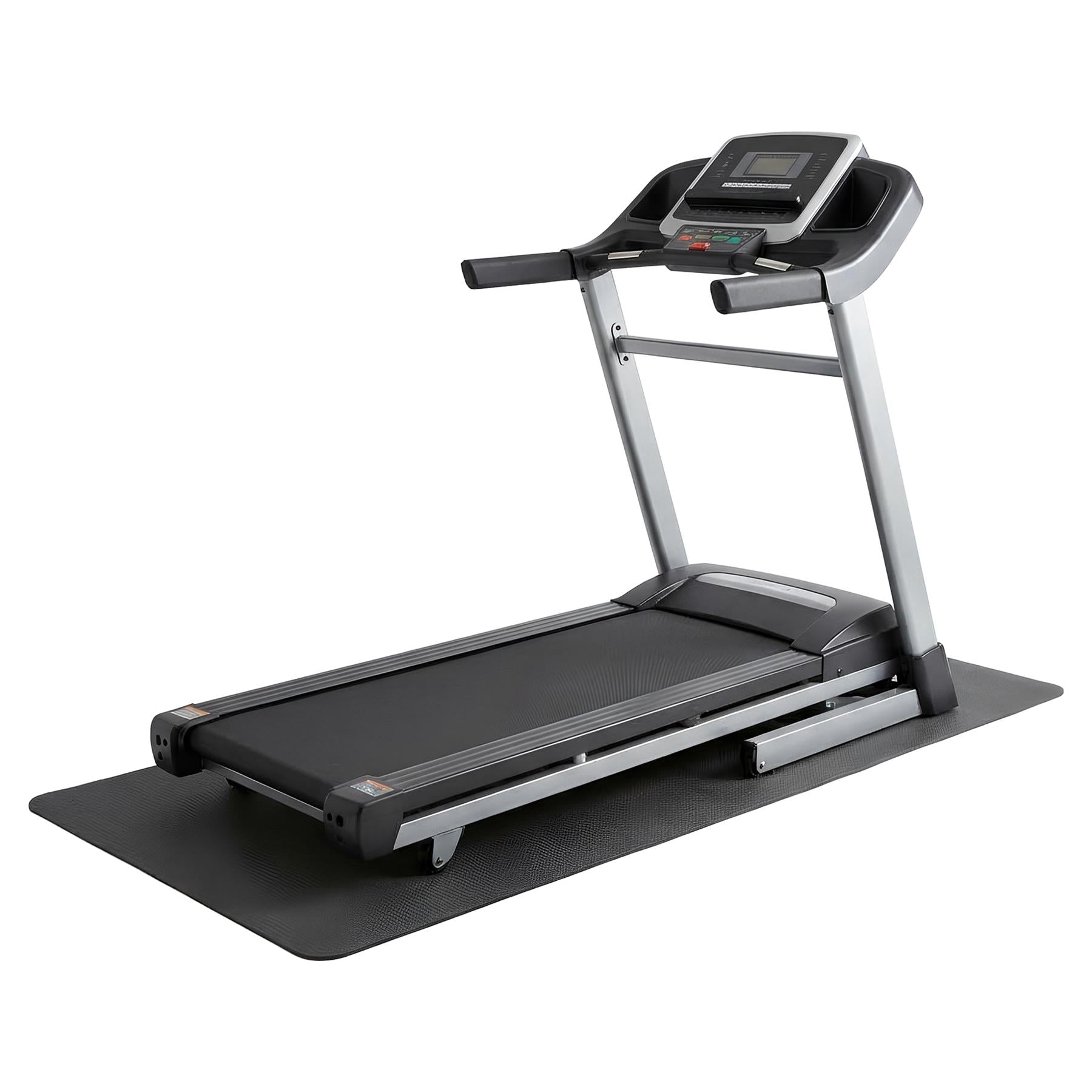 Rubber Treadmill Mat - 180 x 75cm - Black