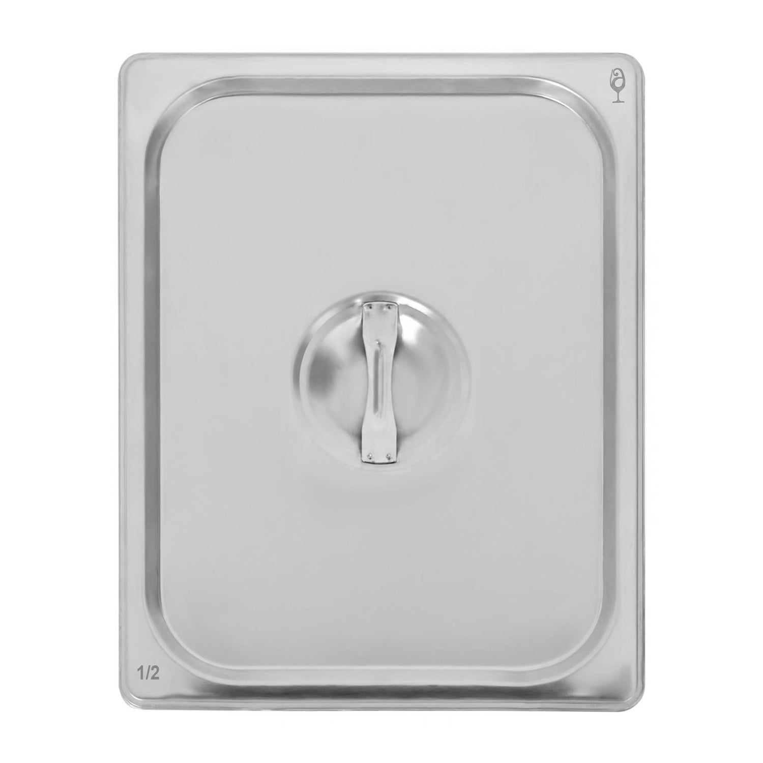 Stainless Steel Gastronorm Container Lid - 1/2