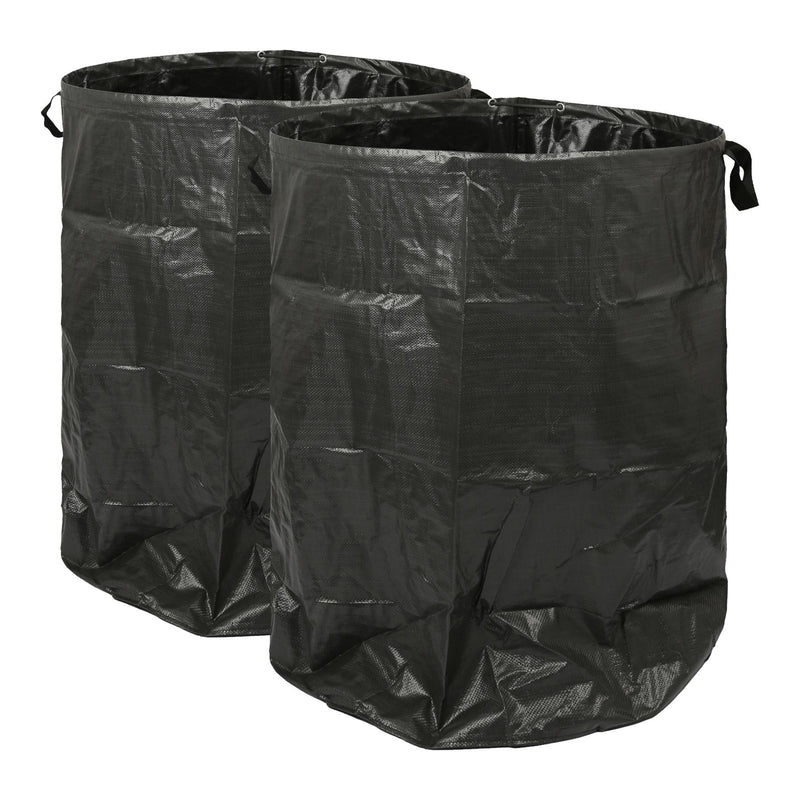 Heavy-Duty Garden Waste Bag - Black