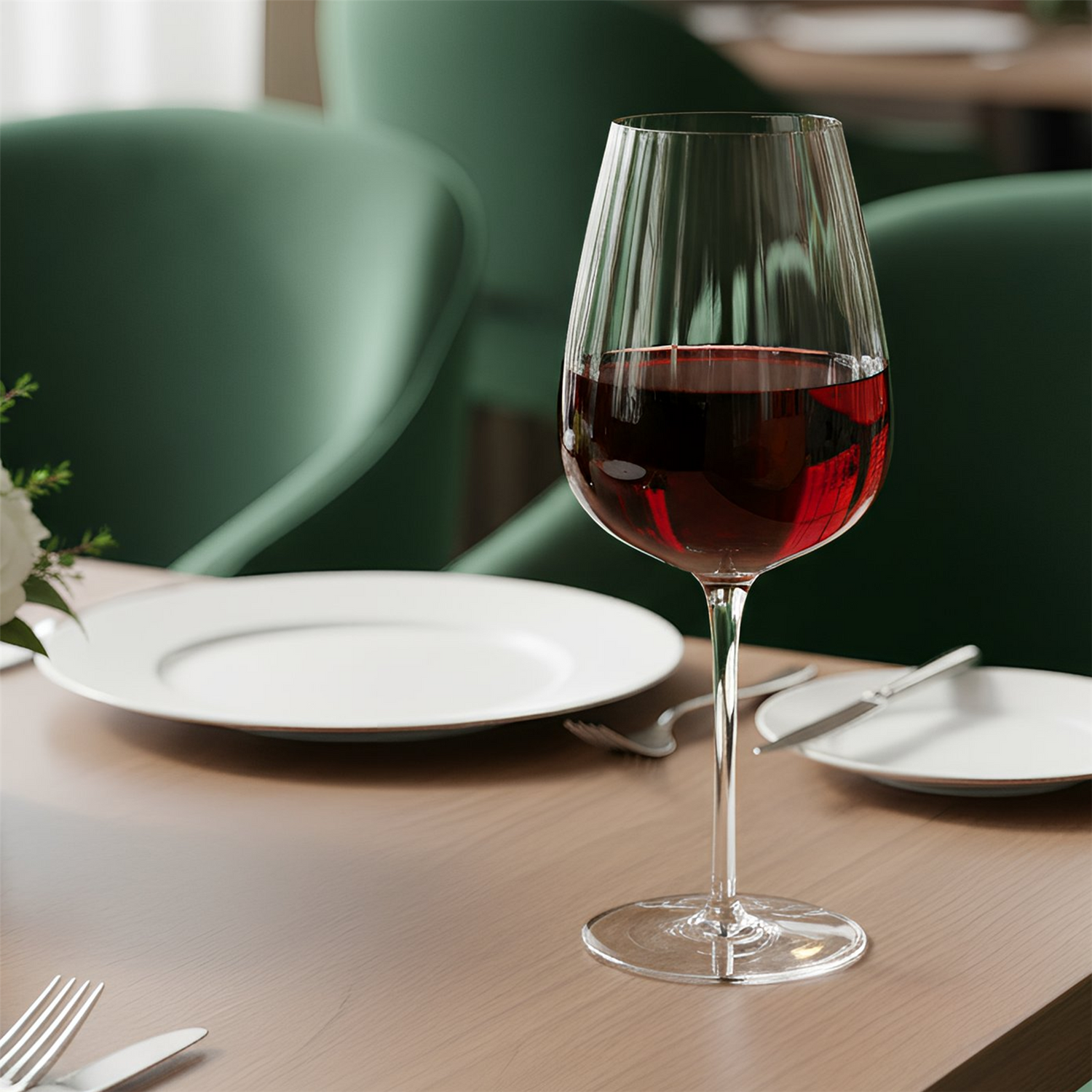 640ml Kensington Optic Crystal Red Wine Glass