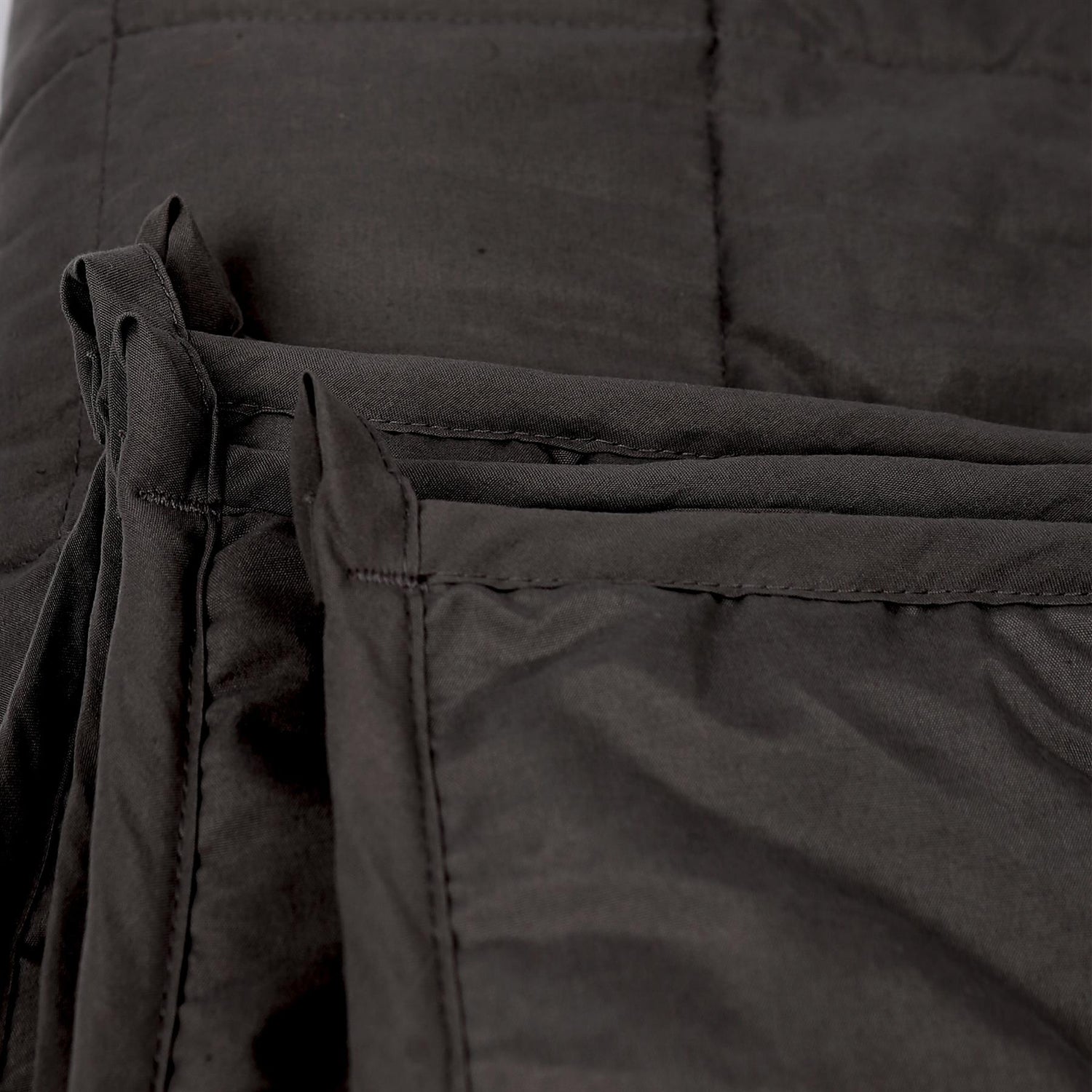 Weighted Blanket with Storage Bag - 125 x 180cm - 6kg - Black