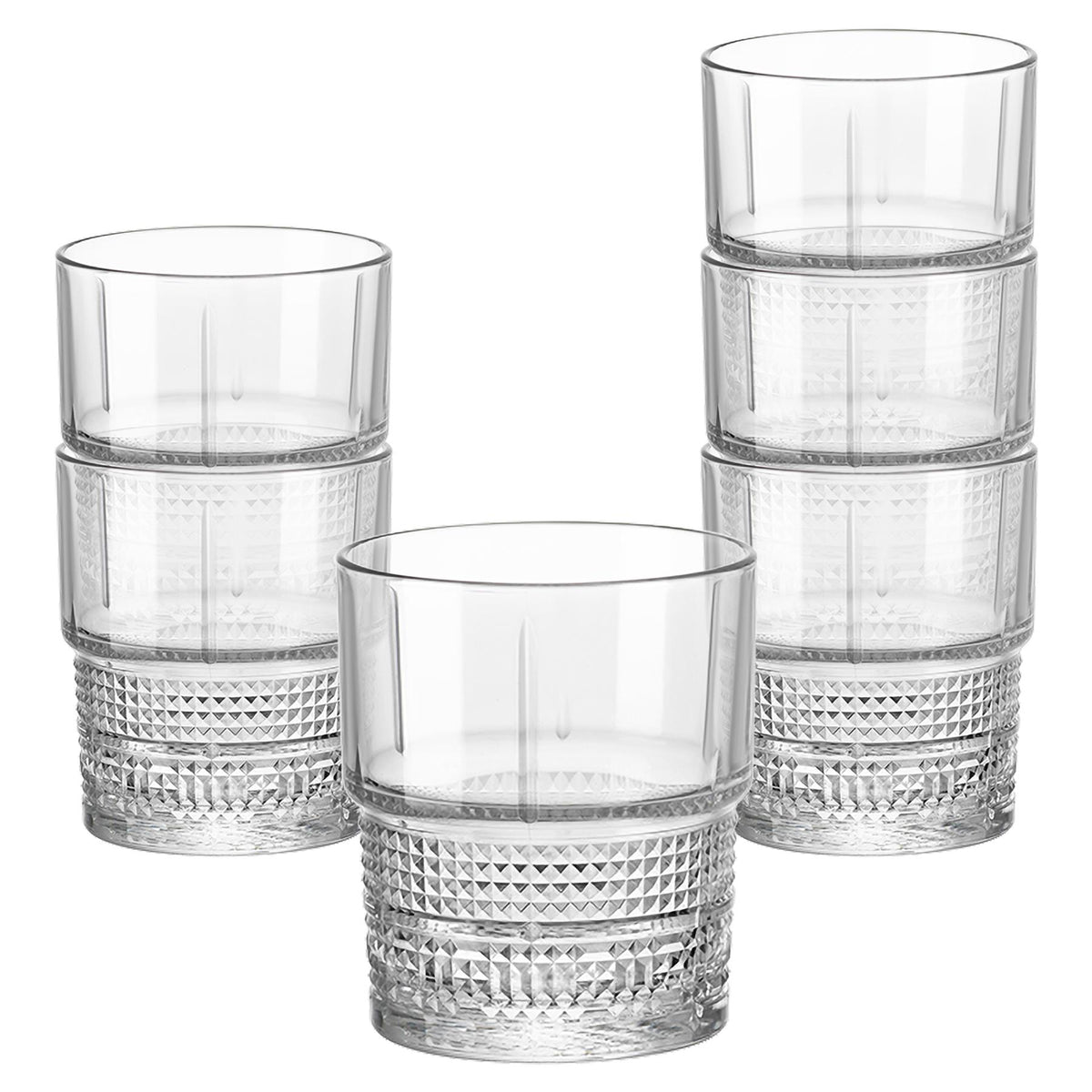 370ml Bartender Novecento Glass Tumbler