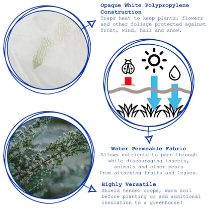 30gsm Plant Fleece Frost Protection