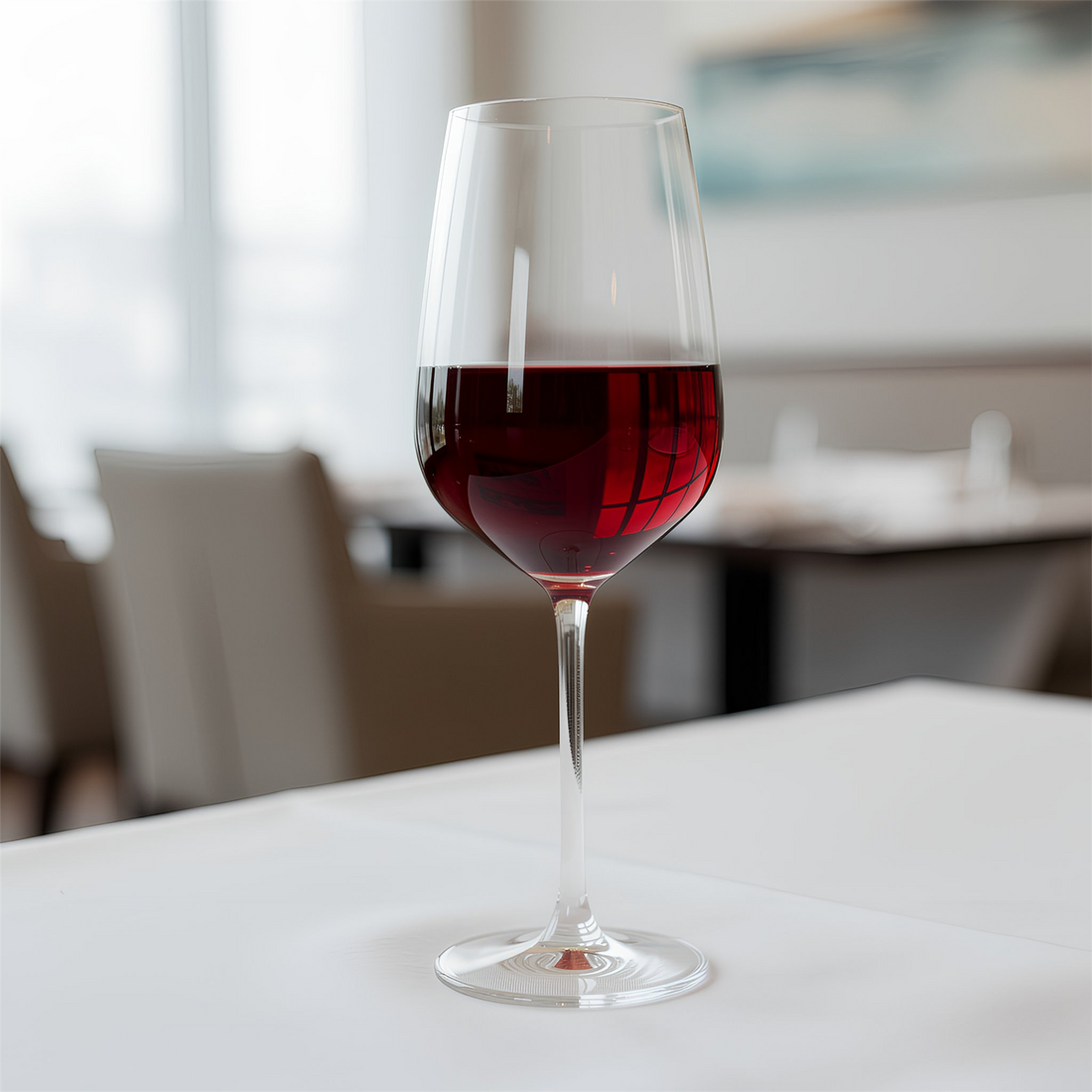 620ml Knightsbridge Crystal Red Wine Glass