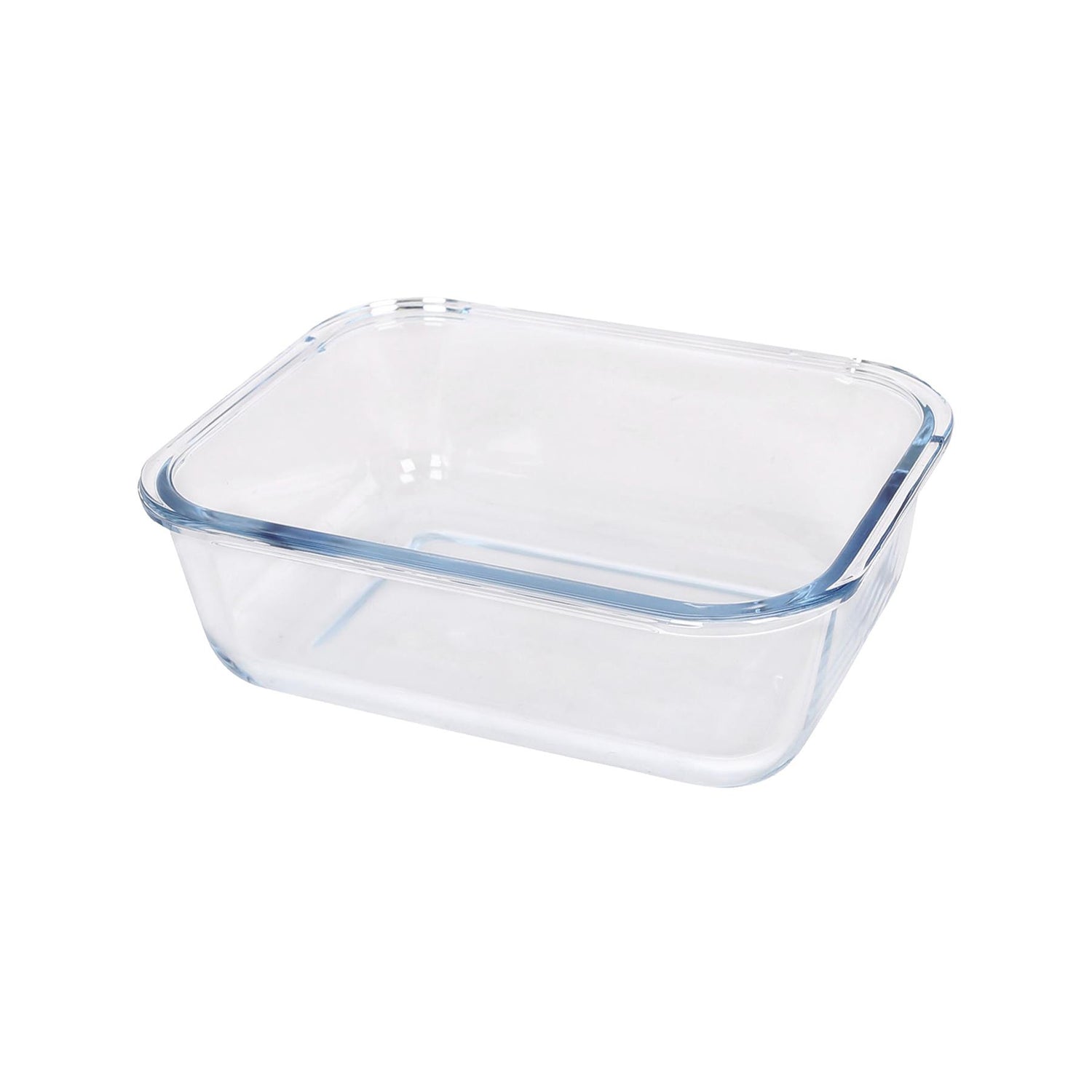 Rectangular Glass Cake Dish - 17cm x 12.5cm
