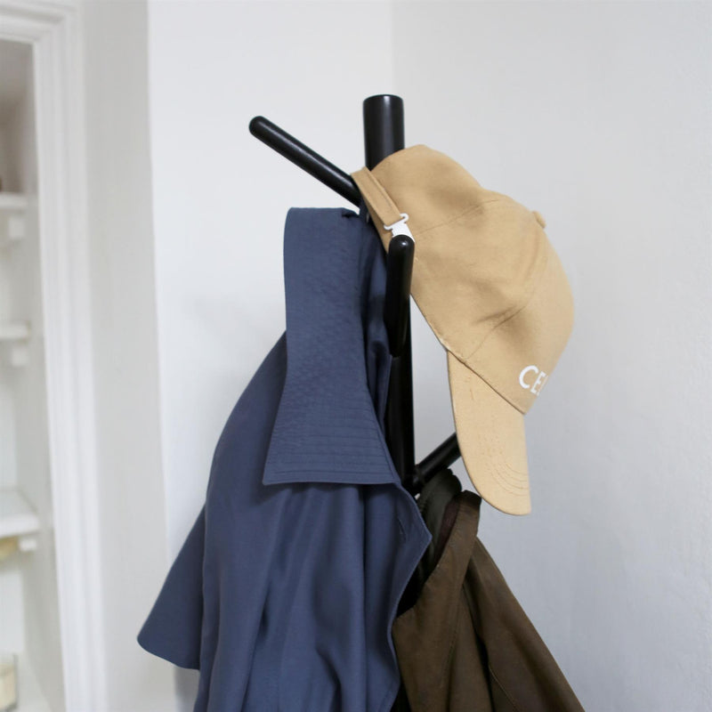 Free-Standing Wooden Coat Rack