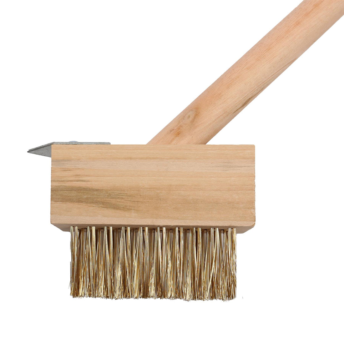 Wooden Long Handle Weed Brush - 120cm