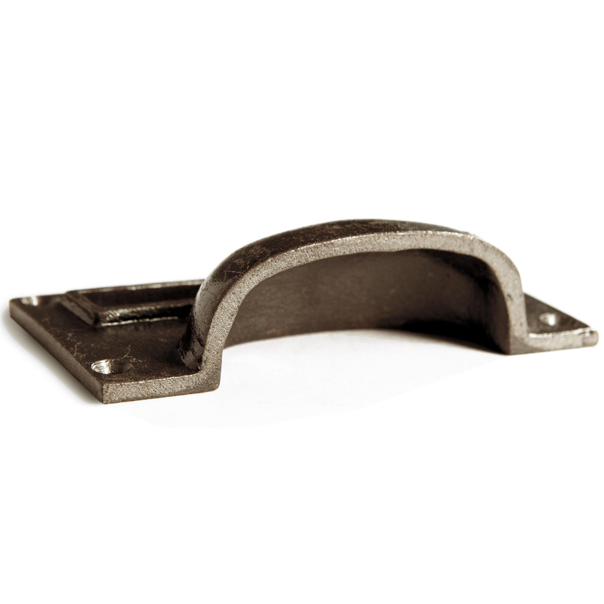 Filing Cabinet Drawer Pull with Card Frame - W100 x H50mm - Brass