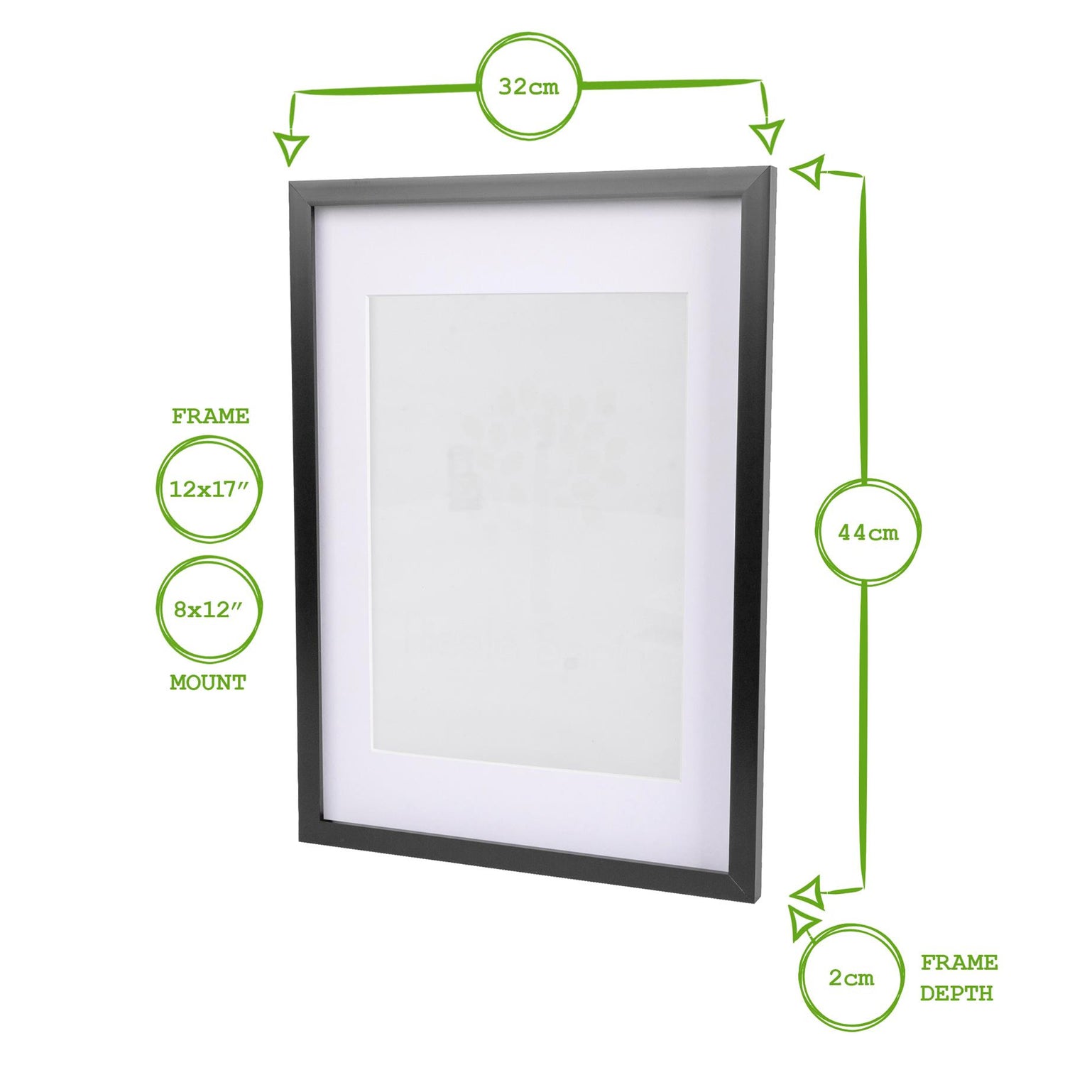 A3 (12" x 17") Photo Frames with A4 Mounts - White - Pack of 3