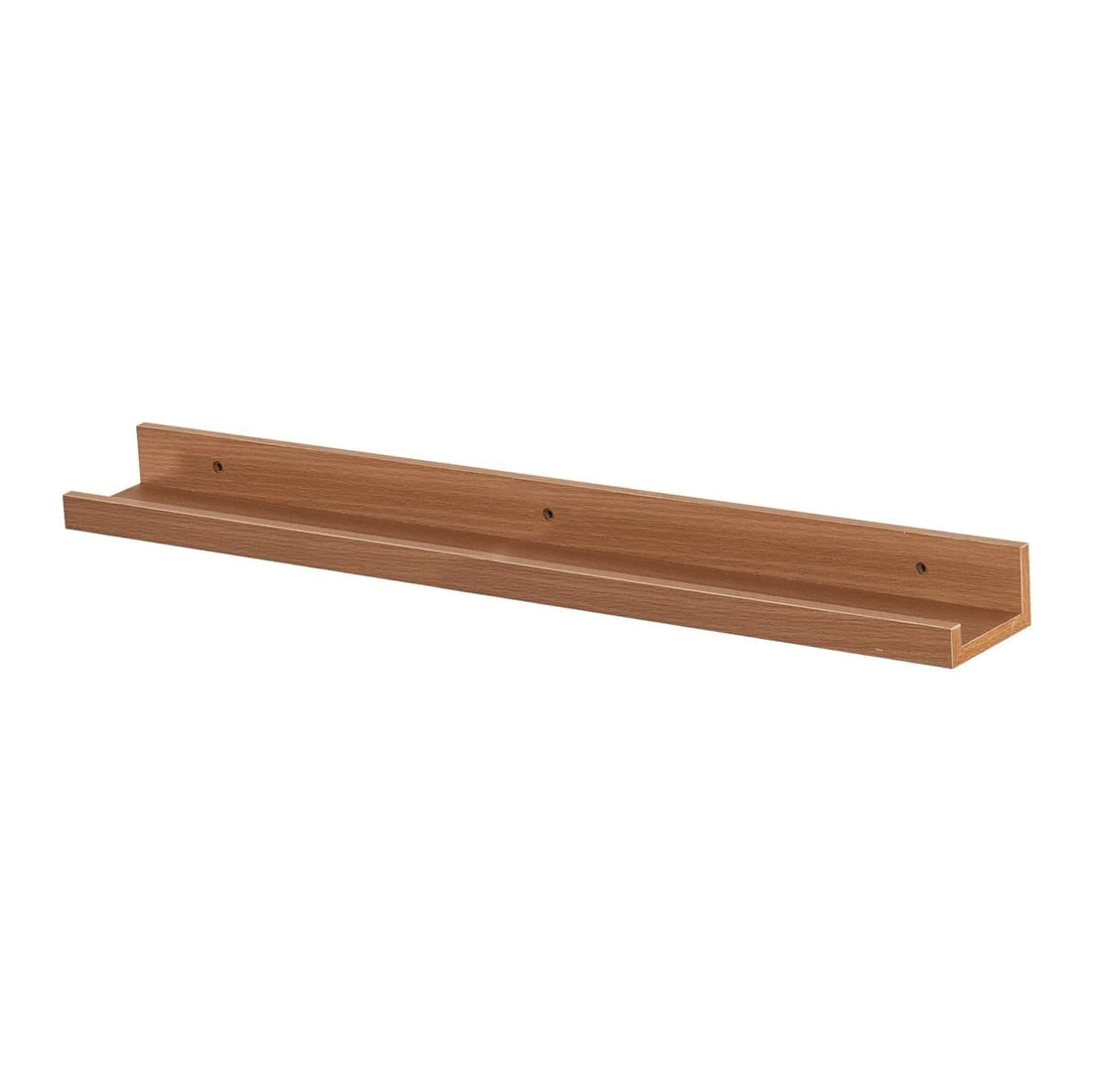 57cm Floating Picture Ledge Wall Shelf - Natural Beech - By Harbour Housewares