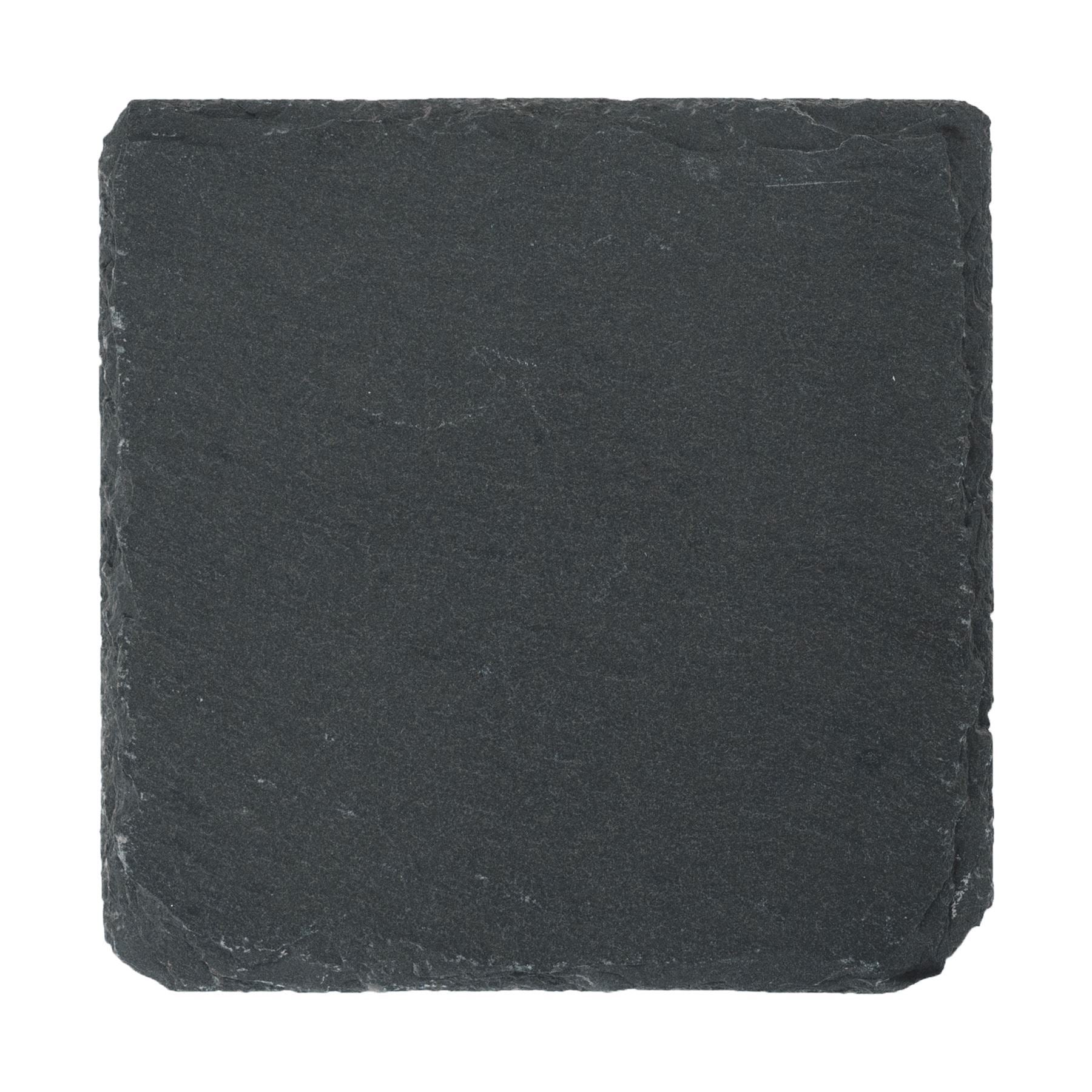 Natural Square Slate Coaster - 10cm