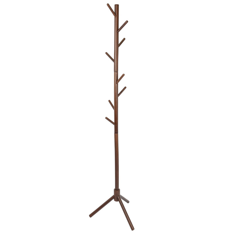 Free-Standing Wooden Coat Rack