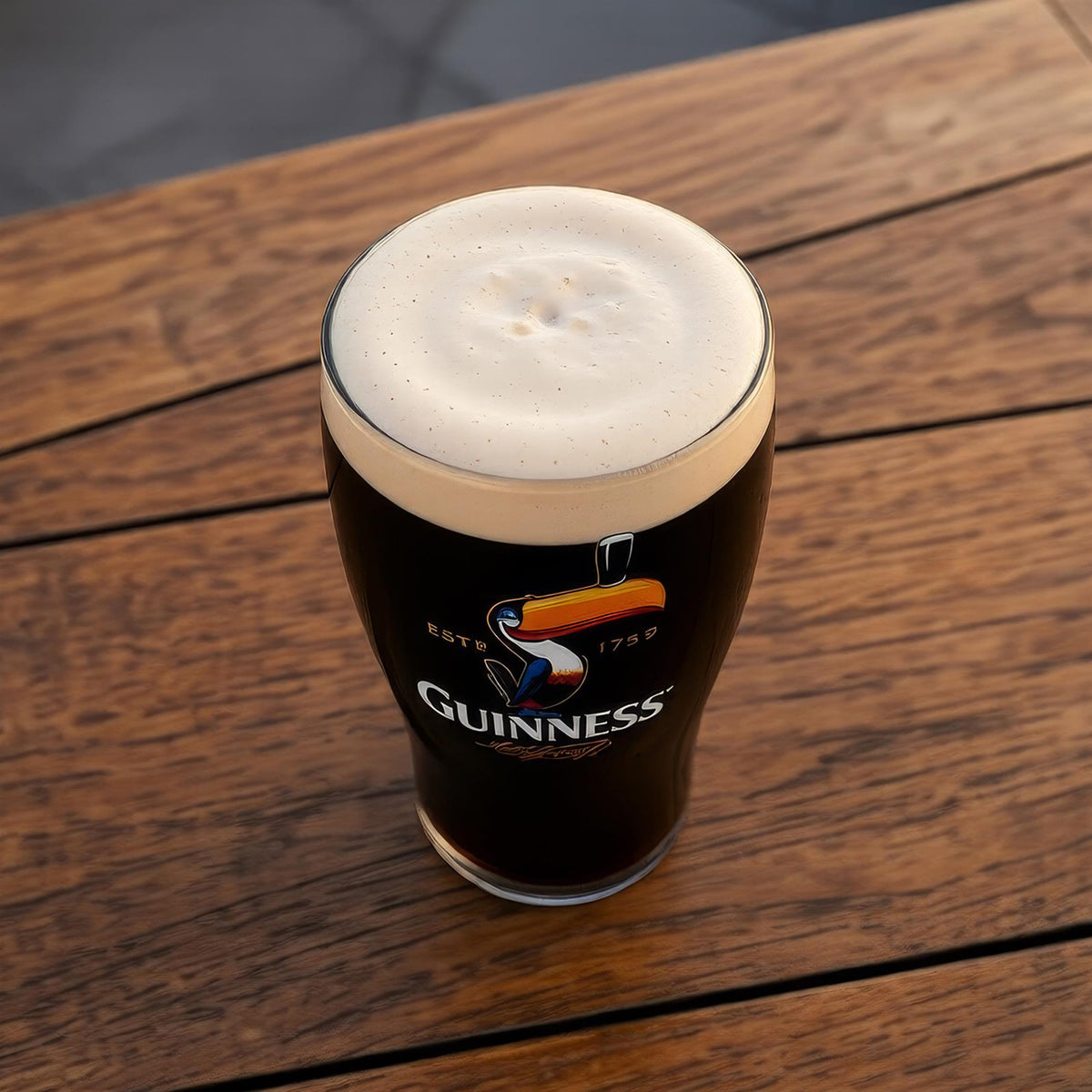 Guinness 2pc Toucan Pint Glass Set