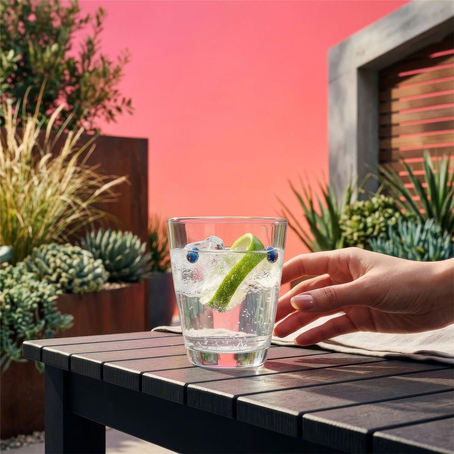 250ml Conical Glass Tumbler