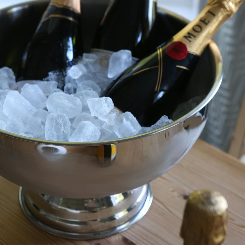 Stainless Steel Champagne Ice Bucket - 35cm - By Rink Drink