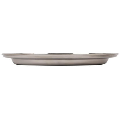Oval Stainless Steel Serving Tray - 22 x 16.5cm