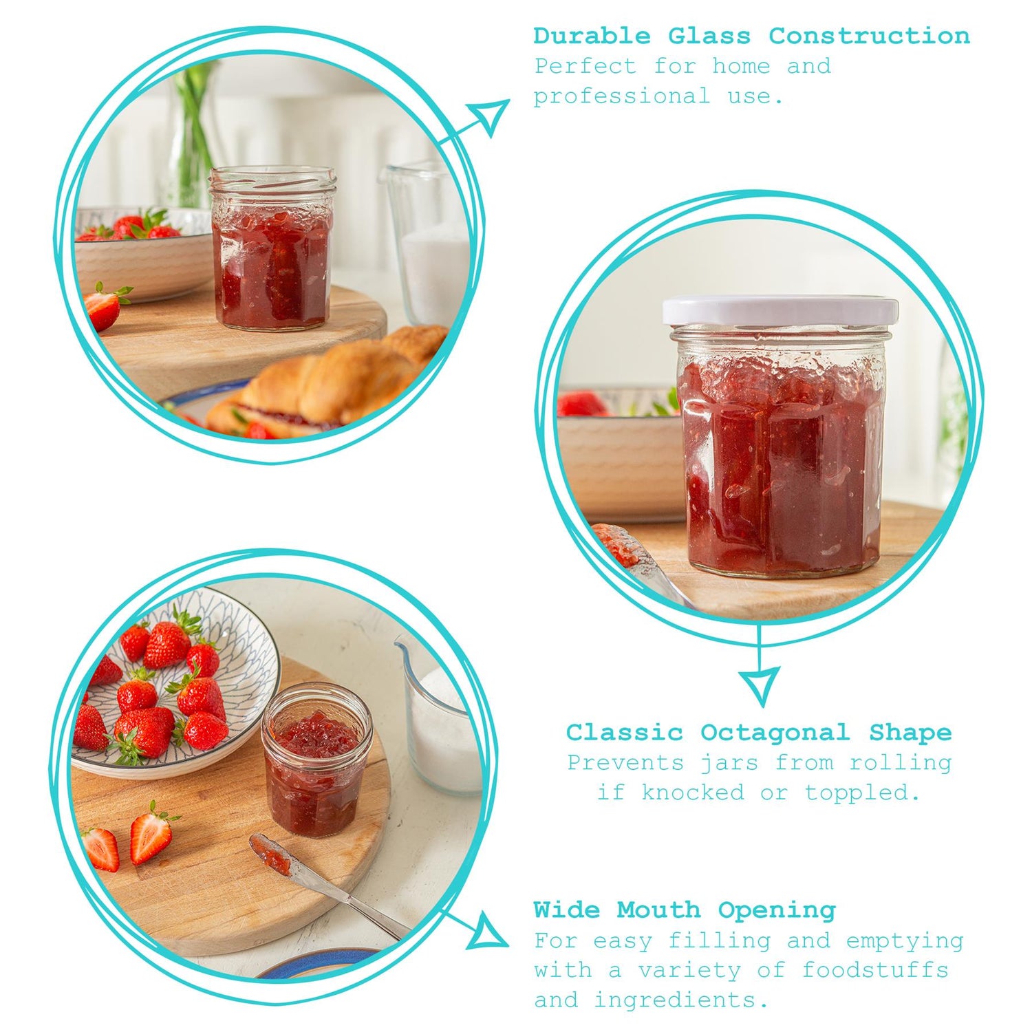 250ml Glass Jam Jar