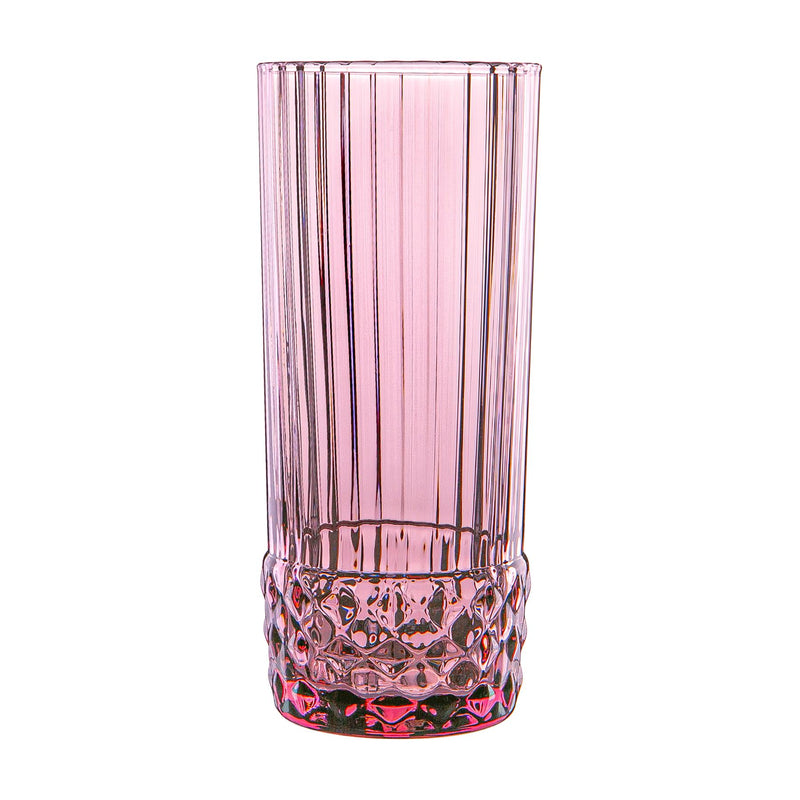 Bormioli Rocco America 20s Highball Glass - 400ml - Lilac Rose