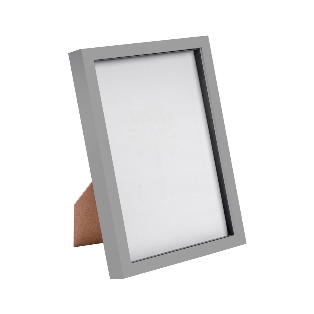 Grey A4 (8&quot; x 12&quot;) 3D Box Photo Frame - By Nicola Spring