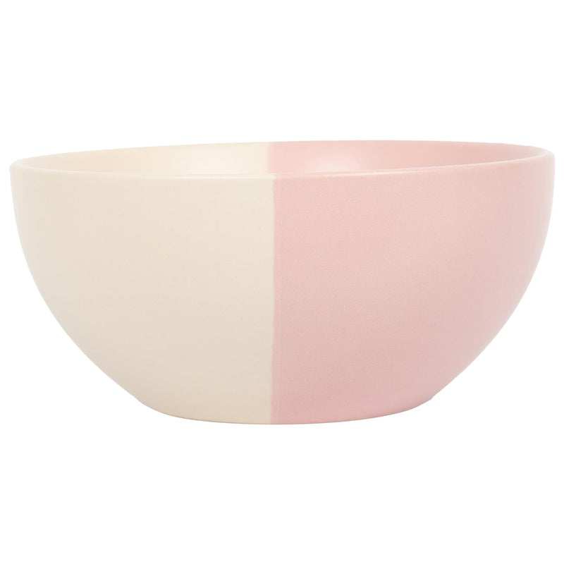 16.5cm Dipped Stoneware Cereal Bowl - By Nicola Spring