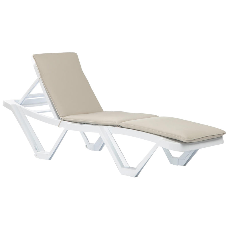 Harbour Housewares Master Sun Lounger Cushions - Beige