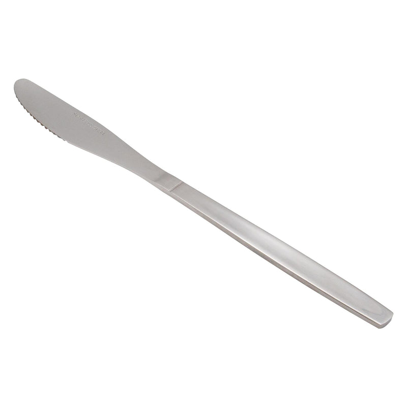 22cm Economy Stainless Steel Dinner Knife - By Argon Tableware