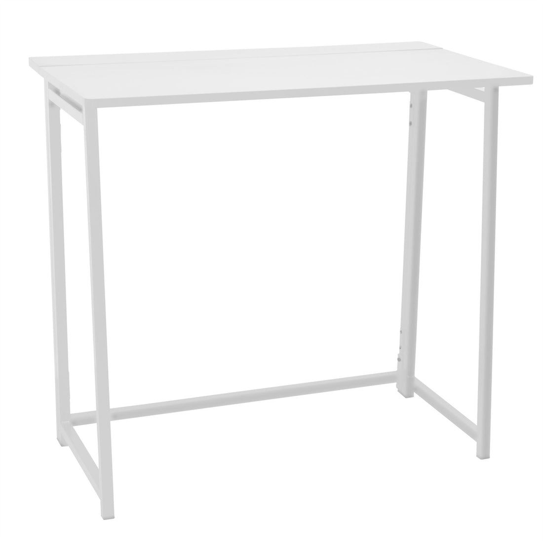 Harbour Housewares Folding Space Saver Desk - White