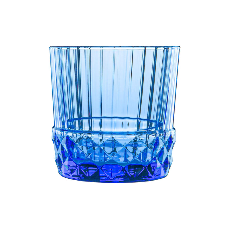 Bormioli Rocco America 20s Water Glass - 300ml - Sapphire Blue