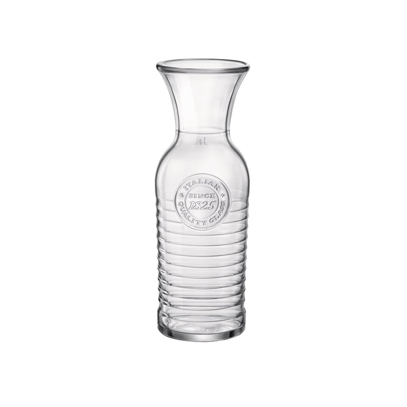 Bormioli Rocco Officina 1825 Glass Water Carafe - 1.2 Litre