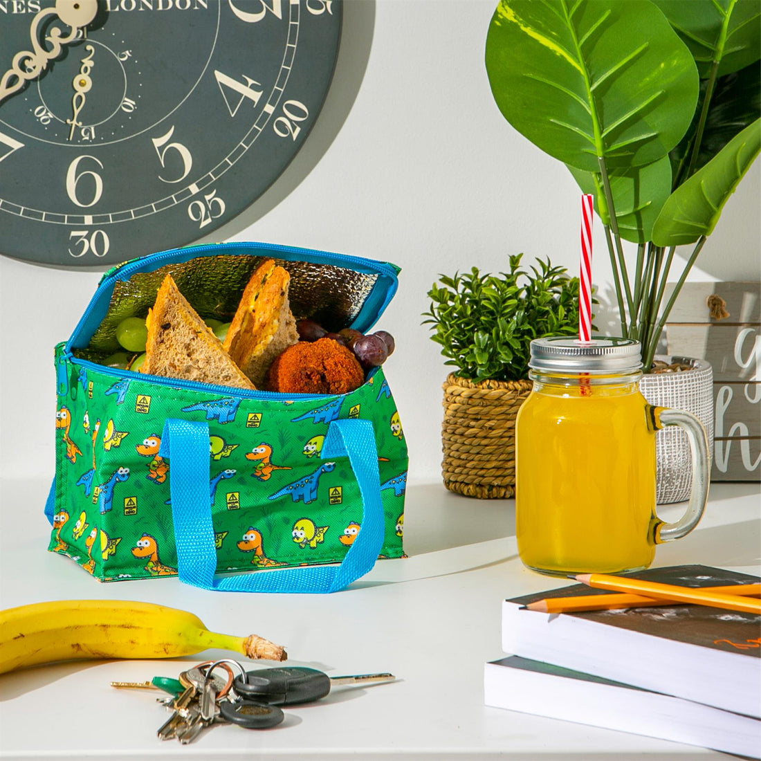 Insulated Lunch Bag - Dino Adventure