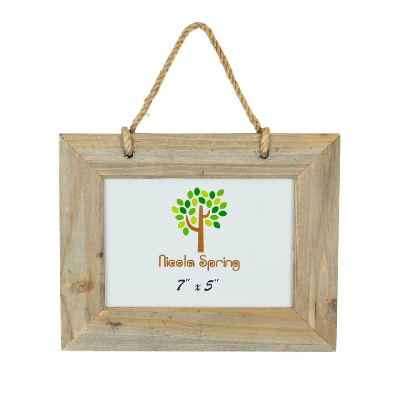Nicola Spring Wooden Hanging Picture Frame - 7x5