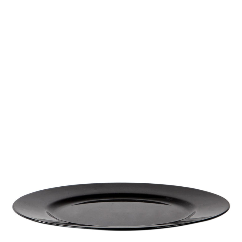 Argon Tableware Metallic Charger Plate - 33cm - Black