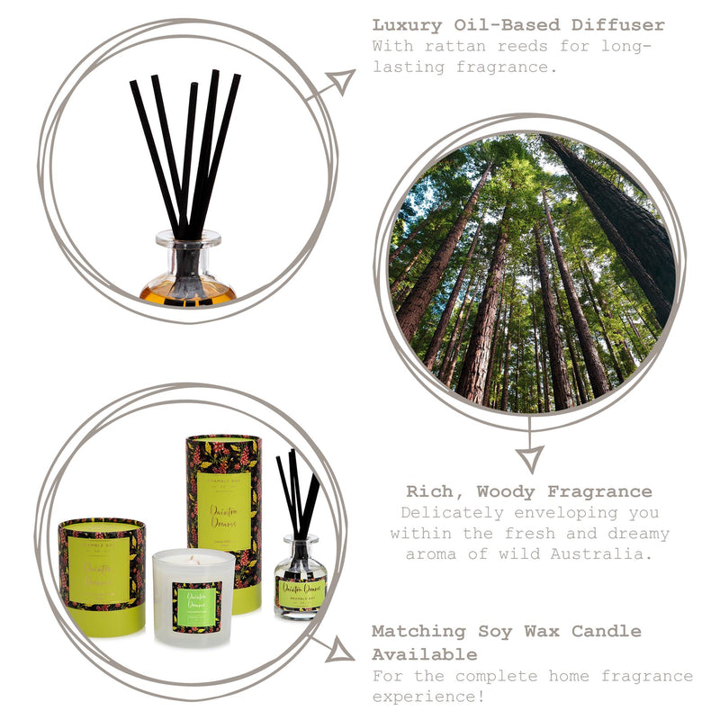150ml Daintree Dreams Botanical Scented Reed Diffuser - By Bramble Bay