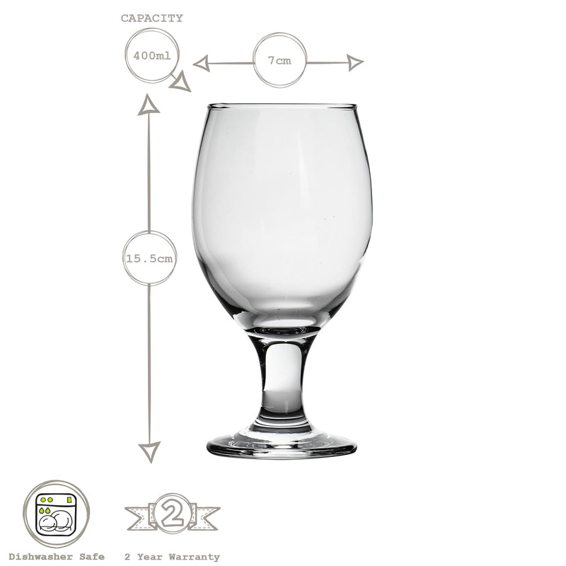 400ml Misket Craft Beer Glass - By LAV