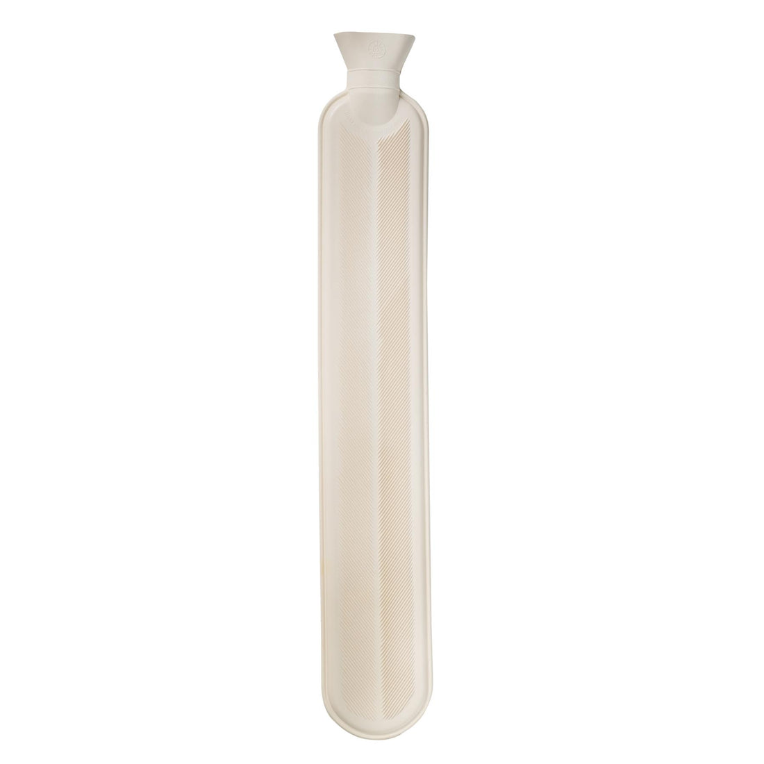 Nicola Spring Long Hot Water Bottle - 2 Litres - Cream