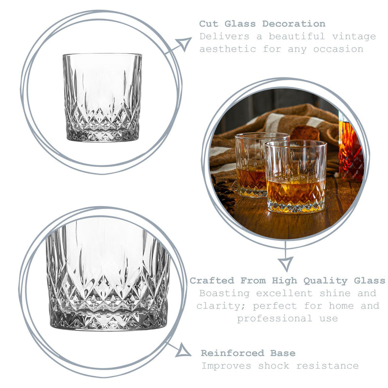 Argon Tableware Prysm Tumbler Glass - 330ml - Clear