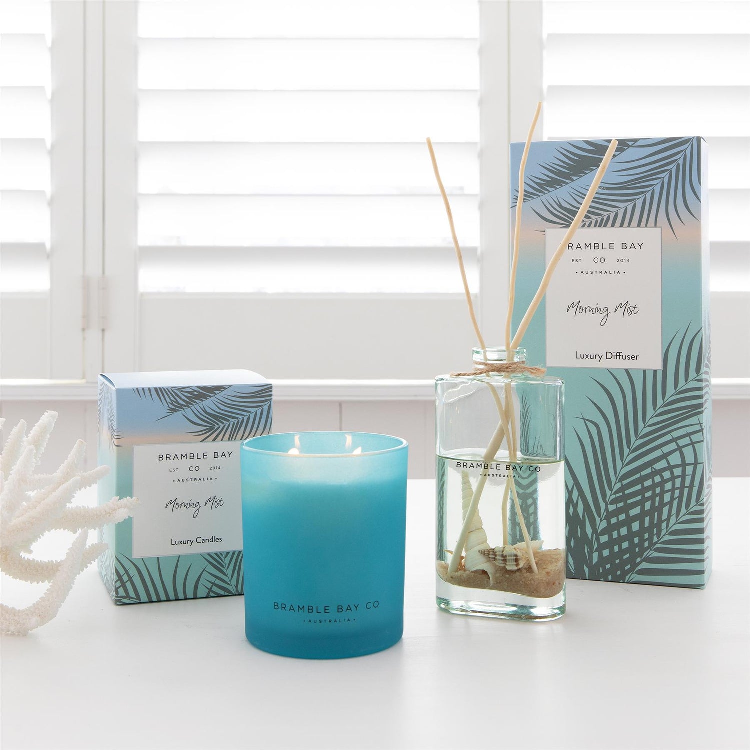 300g Morning Mist Oceania Soy Wax Scented Candle