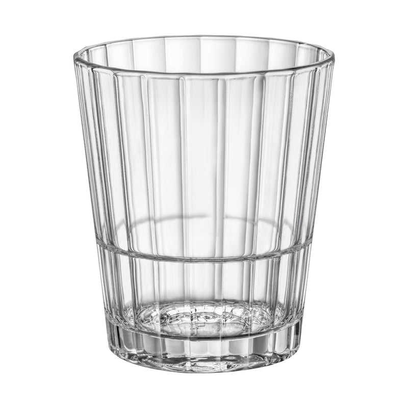 374ml Oxford Bar Stacking Double Whisky Glass - By Bormioli Rocco