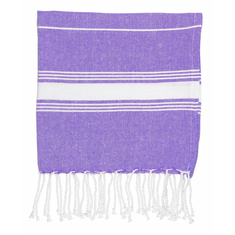 Nicola Spring Kids Turkish Beach Towel - Purple