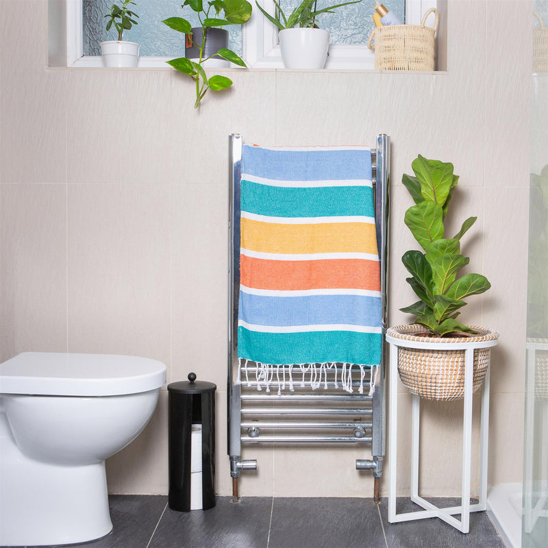 Nicola Spring Turkish Cotton Bath Towel - Multicolour