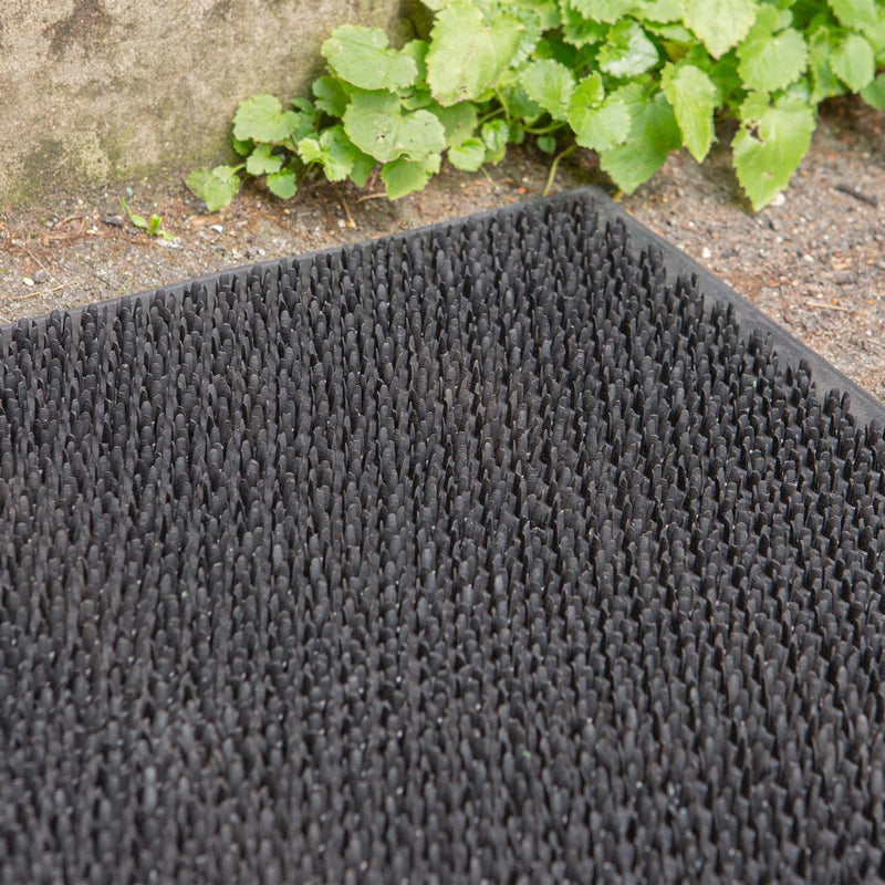 60cm x 40cm Classic Heavy Duty Rubber Door Mat - By Nicola Spring