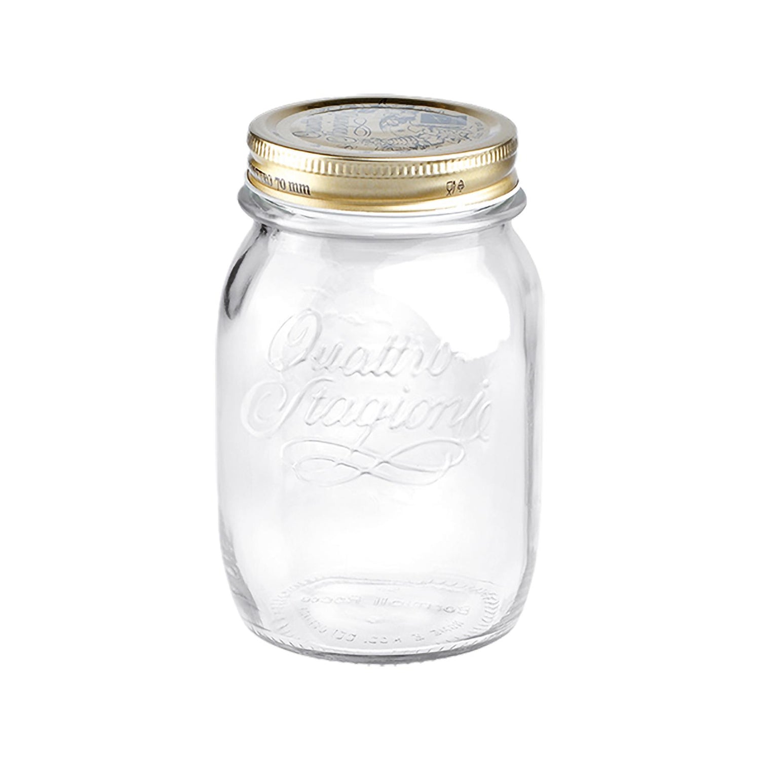 Quattro Stagioni Glass Storage Jar - 500ml