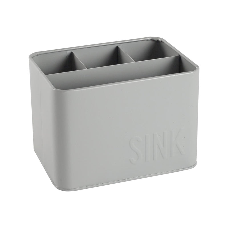 Harbour Housewares Easy Sink Tidy Storage Unit - Grey