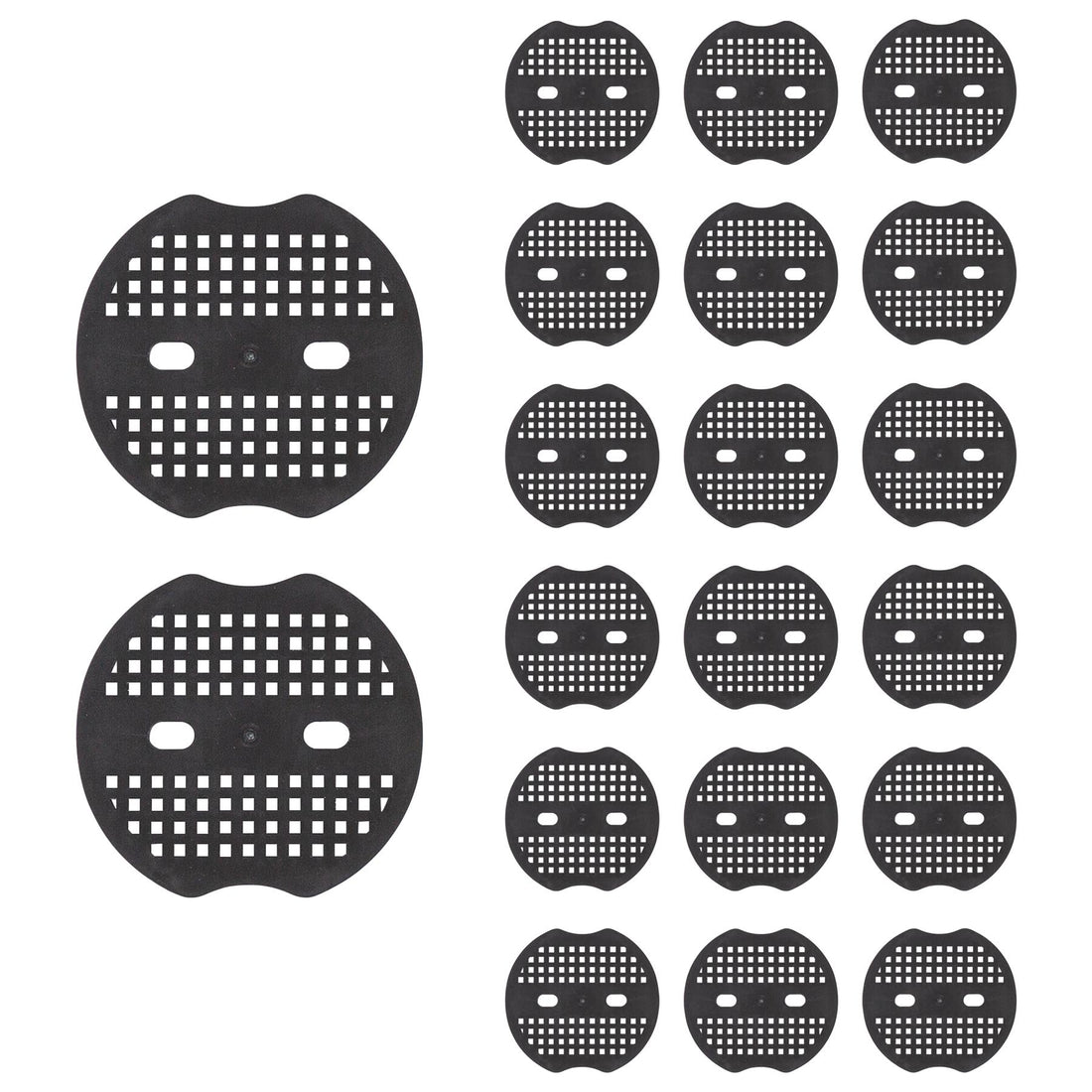 7cm Weed Membrane Peg Plates - Pack of 20 - By Harbour Housewares