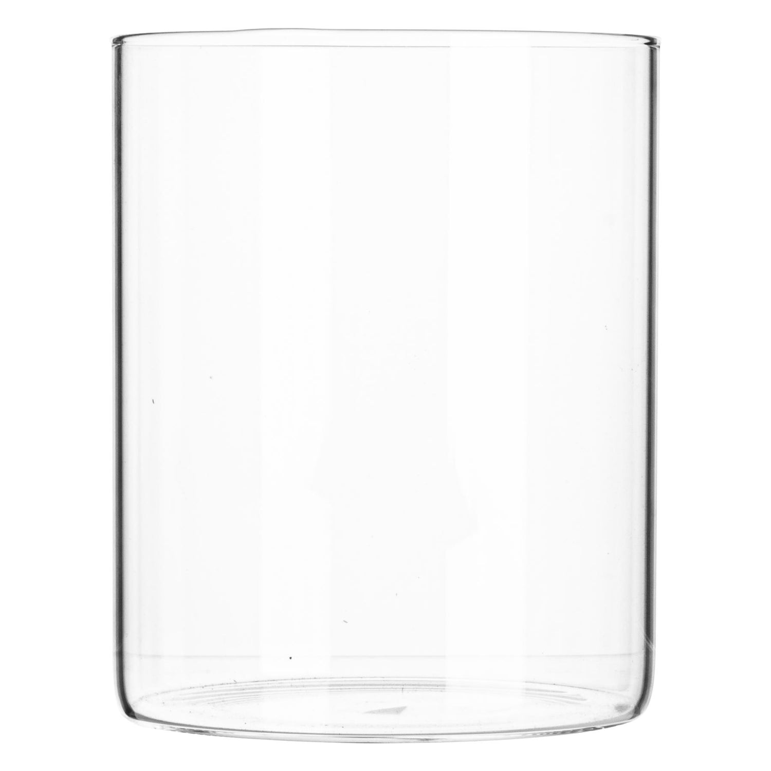 Glass Storage Jar with Metal Lid - 750ml - Silver