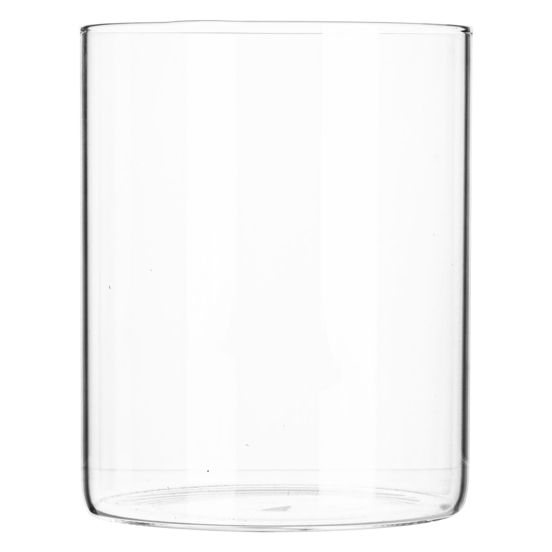 Glass Storage Jar with Metal Lid - 750ml - Silver