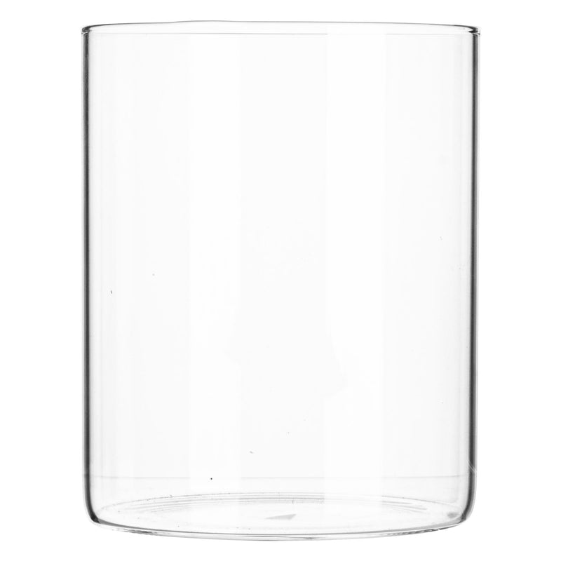 Argon Tableware Glass Storage Jar with Metal Lid - 750ml - Silver