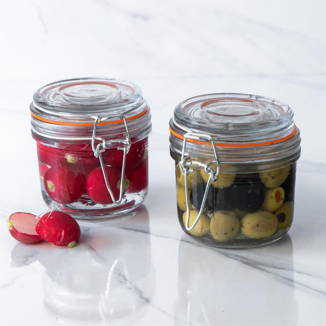 Argon Tableware Glass Storage Jar - 200ml