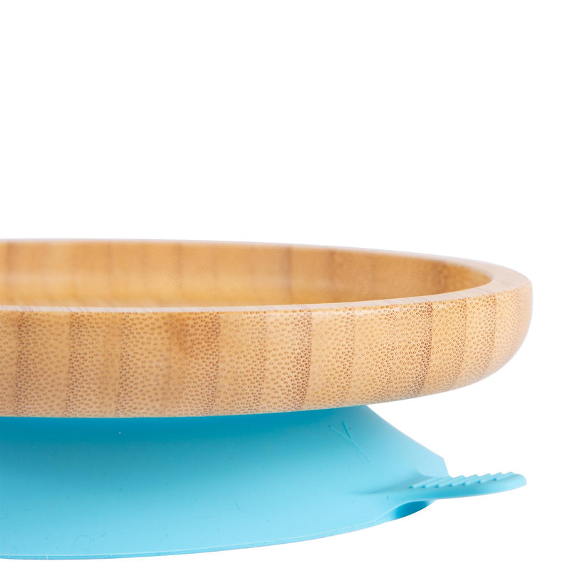 Tiny Dining Children's Bamboo Suction Round Plate